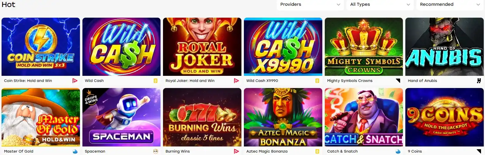 Weiss casino games