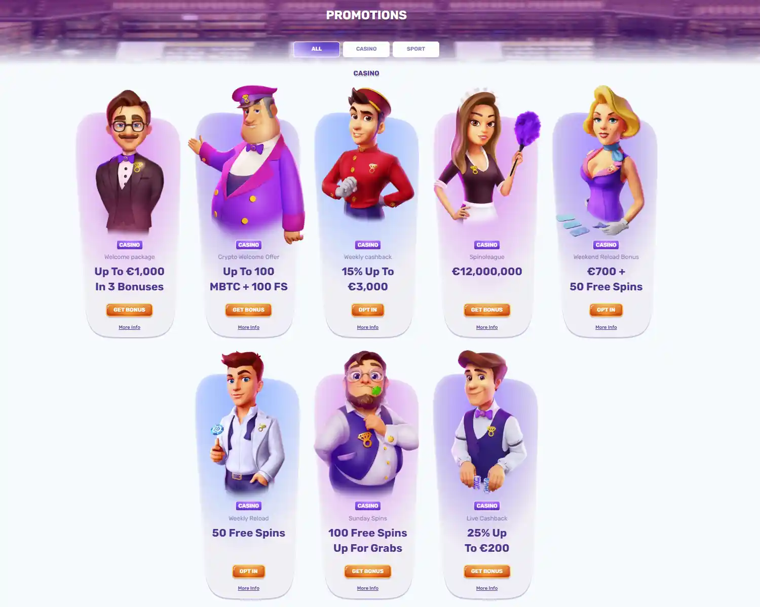 Promocije in bonusi v Slots Palace casino z brezplačnimi vrtljaji, cashback